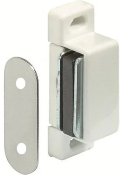 Mıknatıslı Plastik Mobilya Dolap Kapak Sineklik Çıt Çıt Kilit 4 Adet indirimleri