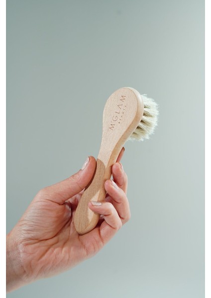 Doğal At Kılı Yüz Fırçası (Doğal Peeling Etkisi )