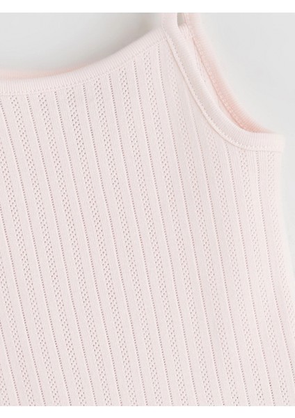 Lcw Baby Pembe Bisiklet Yaka Kız Bebek Çıtçıtlı Body 3'lü