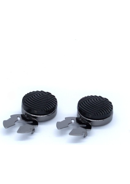 Siyah Basic Geçme Kol Düğmesi