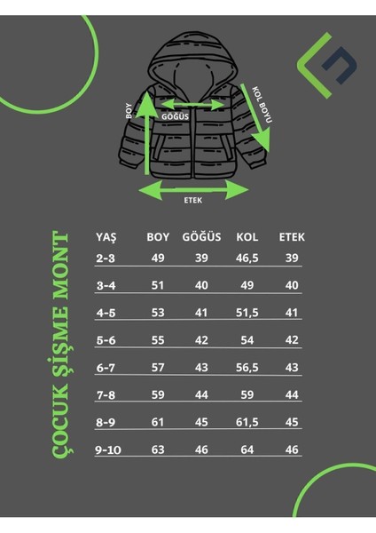 Kız Çocuk Polarlı Kürklü Kapüşonlu Roket Desenli Kışlık Şişme Mont Kaban Parka fiyatları