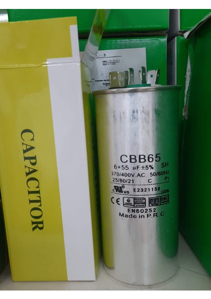 Kondansatör Daımı 6+55 Mf (Kapasitör)