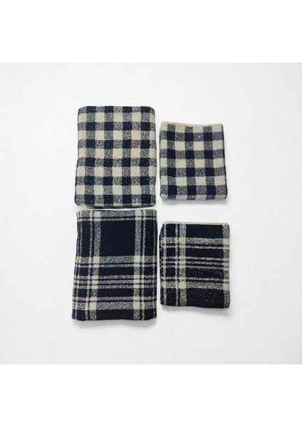 Pamuklu Havlu Takımı 4'lü Set 100% Pamuk 70X130 / 50X80 Ölçülerinde modelleri