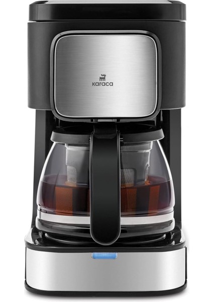 Just Coffee 2in1 Filtre Kahve Makinesi Inox