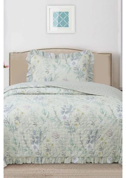 Breeze Orman Çiçekleri Tek Kişilik Yatak Örtüsü 180X240