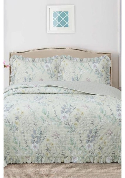Breeze Orman Çiçekleri Çift Kişilik Yatak Örtüsü 240X260