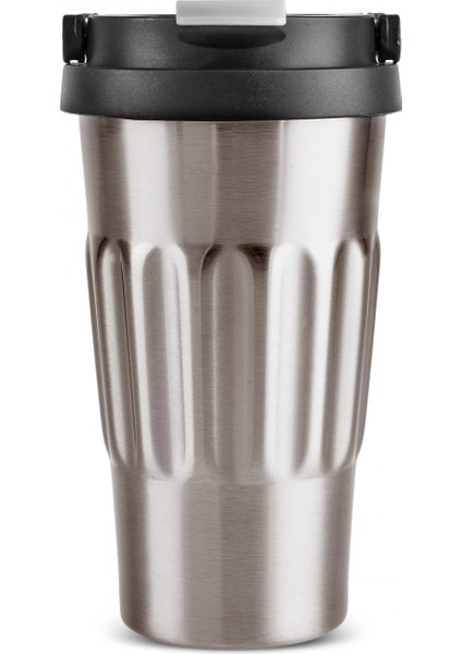 Antre Çelik Sızdırmaz Termos 500 ml Antrasit