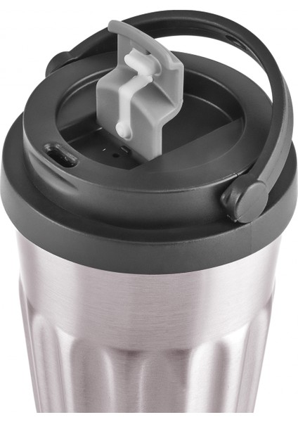 Antre Çelik Sızdırmaz Termos 500 ml Antrasit