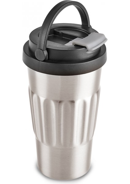 Antre Çelik Sızdırmaz Termos 500 ml Antrasit