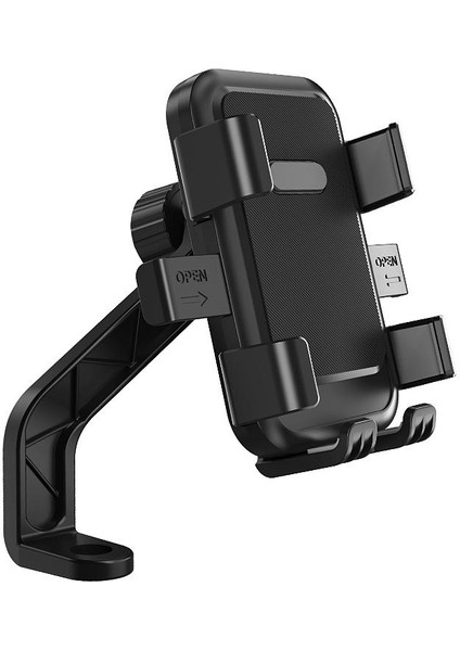 GA76 Motor Motosiklet Telefon Tutucu Tek El Kullanım Ayna Montaj indirimleri