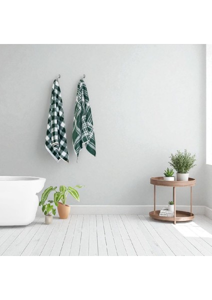 Pamuklu Havlu Takımı 4'lü Set 100% Pamuk 70X130 / 50X80 Ölçülerinde fiyatları