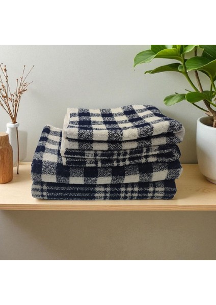 Pamuklu Havlu Takımı 4'lü Set 100% Pamuk 70X130 / 50X80 Ölçülerinde modelleri