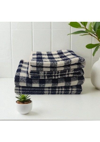 Pamuklu Havlu Takımı 4'lü Set 100% Pamuk 70X130 / 50X80 Ölçülerinde fırsatları