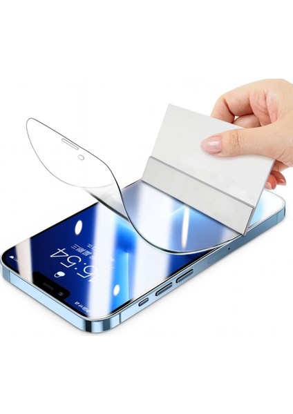 Samsung Galaxy S25 Edge Darbe Emici Premium Ön Şeffaf Nano Ekran Koruyucu Poliüretan Film
