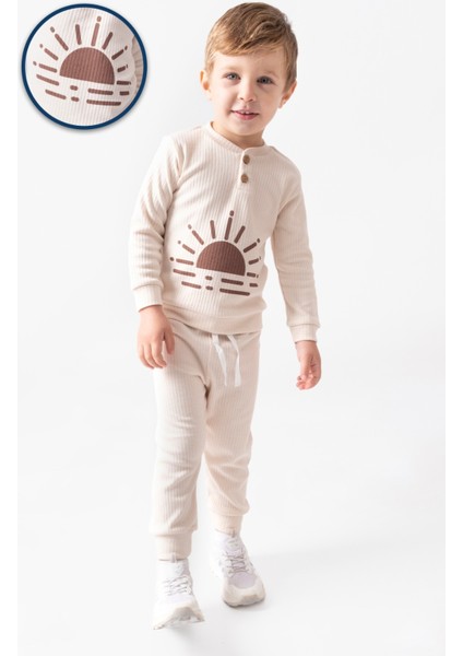 Güneş Desen Bebek ve Çocuk Lux 2'li Takım