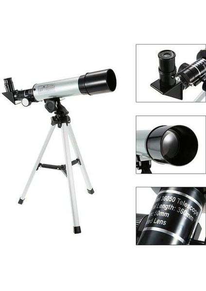 Teleskop Tripod 90X Yakınlaştırma- Alüminyum Alaşımlı Tripodlu modelleri