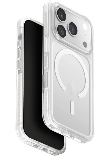 Iphone 17 Pro Max Kılıf Combat Serisi Üç Katmanlı Shocksorb Magsafe Özellik Magclick Koruyucu Kapak