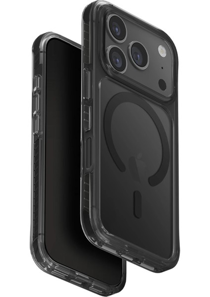 Iphone 17 Pro Max Kılıf Combat Serisi Üç Katmanlı Shocksorb Magsafe Özellik Magclick Koruyucu Kapak