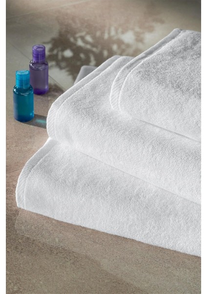 İperion Serisi Büyük Banyo Havlusu Beyaz %100 Pamuk 90x150 cm 600 gr Dayanıklı Çift Dikiş modelleri
