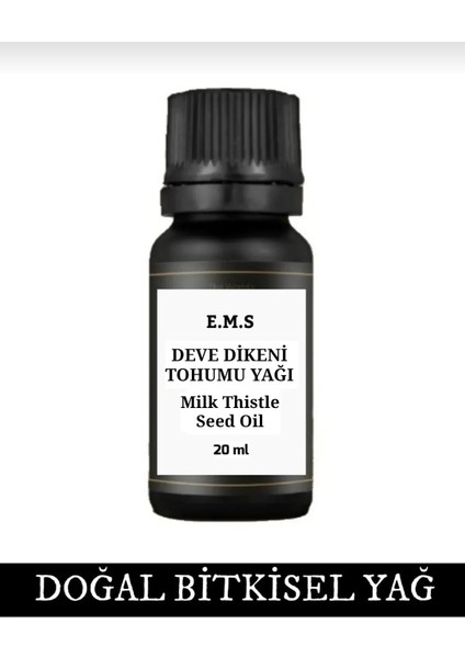 Deve Dikeni Tohumu Yağı 20 ml (Milk Thistle Seed Oil) Deve Dikeni Yağı.