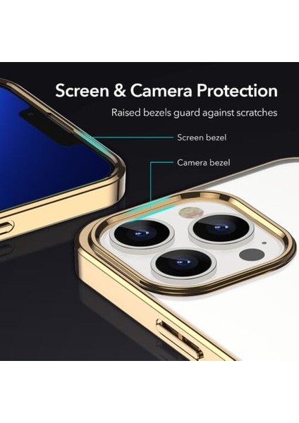 iPhone 13 Pro Kılıf,classic Hybrid Metalik Mavi modelleri