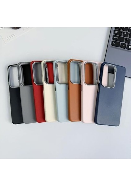 Samsung Galaxy S25 / S24 ile Uyumlu Pu Deri Kılıf Içi Kadife Metal Çerçeve Darbeye Karşı Koruyan Ince Deri Hissi [galaxy S25 / S24 Pu Deri] (Siyah) fiyatları