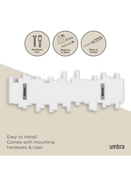 Sticks Para Birimi Askısı, Modern ve Yer Tasarrufu Sağlayan Raporlara Sunulur, Ceketler, Mantolar, Şallar, El Çantaları ve Daha Fazlası Için, Beyaz fiyatları