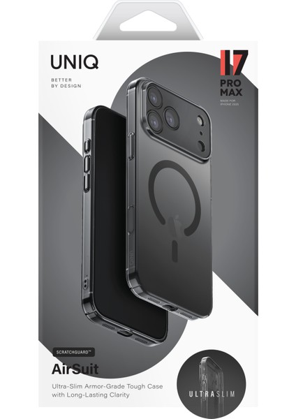 Iphone 17 Pro Max Airsuit Serisi Kılıf Slimfit Tasarım Impactframe Darbe Koruma Magclick™ Kapak