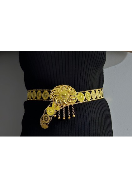 Altın Kaplama Kemer [108CM]