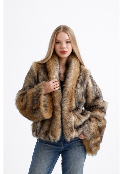 Yakası Dolgulu Kürk Mont Ceket (Kalın ve Yüüksek Gramaj) modelleri