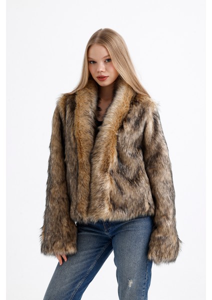 Yakası Dolgulu Kürk Mont Ceket (Kalın ve Yüüksek Gramaj) indirimleri