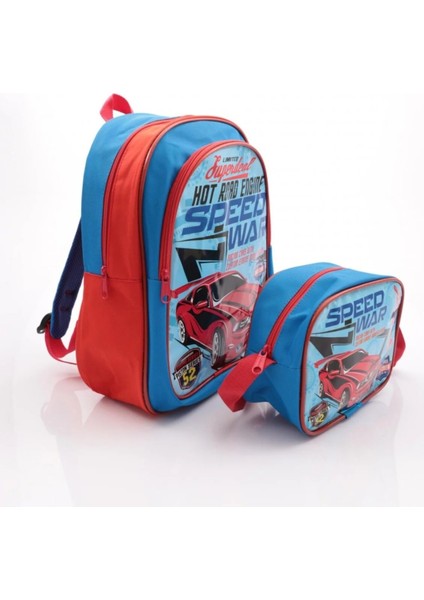 Erkek Çocuk 2’li Ilkokul Çantası Seti – Beslenme Çantalı, Dayanıklı ve Kullanımı Rahat