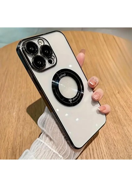 Colnel iPhone 11 ile Uyumlu Efsane Telefon Kılıfı Mercek ve Hoparlör Korumalı Magsafe ile Uyumlu Ip 11 (Siyah)