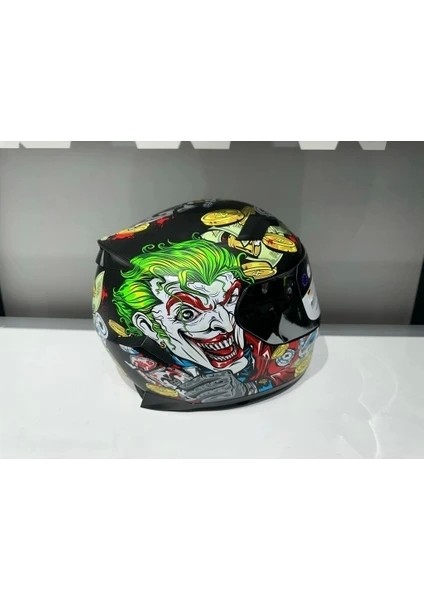 Kask Sway Sw 820 Ugly Fulla Face Gümüş Vizör modelleri