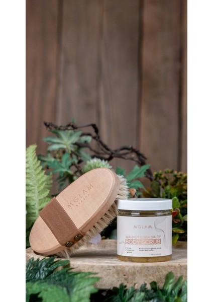 M’glam Sıkılaştırıcı Vücut Ritüeli – Doğal Selülit Karşıtı Bakım Seti