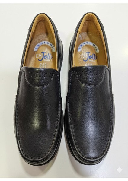 Dr.jells Hakiki Deri Bağcıksız Kalın Taban Günlük Comfort Ayakkabı K1658-175 fırsatları