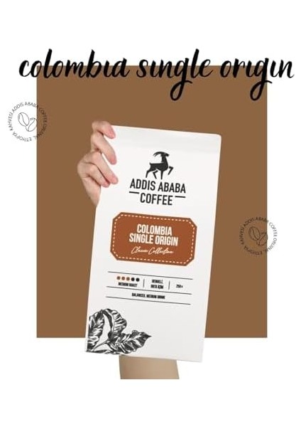 Ababa Kolombiya Single Origin Moka Pot 250G modelleri