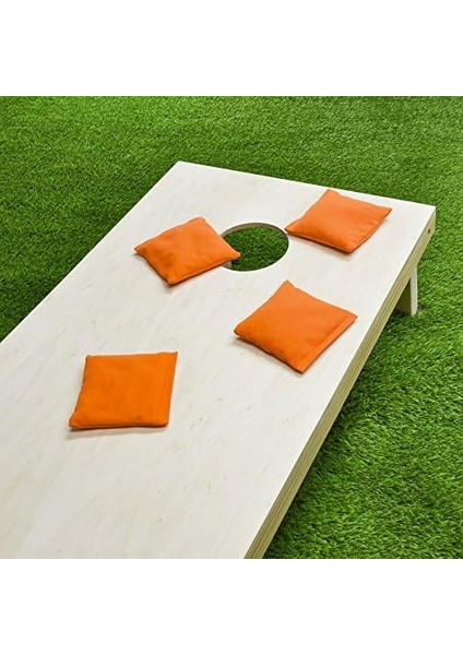 Cornhole Resmi Fasulye Torbası Oyun Torbaları, 4 Lü Set, Tüm Hava Koşullarına Uygun, Renkleri Karıştırın ve Eşleştirin modelleri