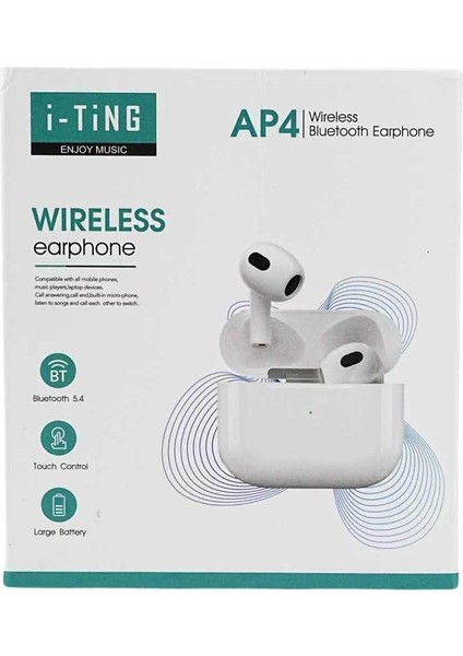 3.Nesil A+++ Kalite Güçlendirilmiş Batarya İOS Android Tüm Telefonlar ile Uyumlu Bluetooth Kulaklık