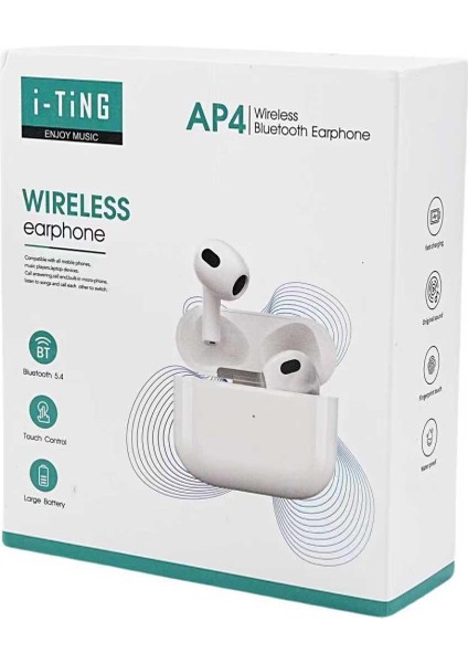 3.Nesil A+++ Kalite Güçlendirilmiş Batarya İOS Android Tüm Telefonlar ile Uyumlu Bluetooth Kulaklık