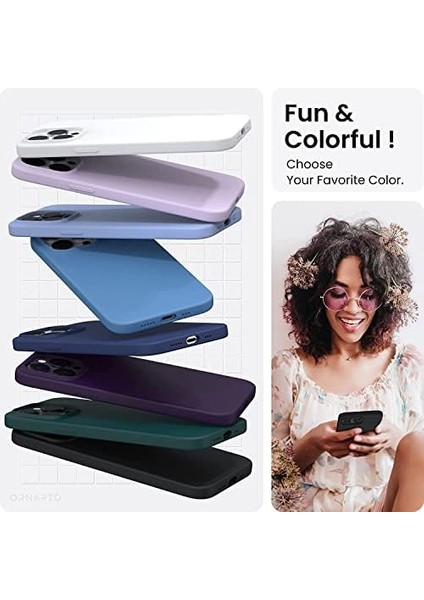 Apple iPhone 14 Pro Max Kılıf 6.7 ile Uyumlu, Ince Sıvı Silikon 3 Katmanlı Tam Kaplamalı Yumuşak Jel Kauçuk Kılıf Kapak, (Siyah, 6.7 Inç) modelleri