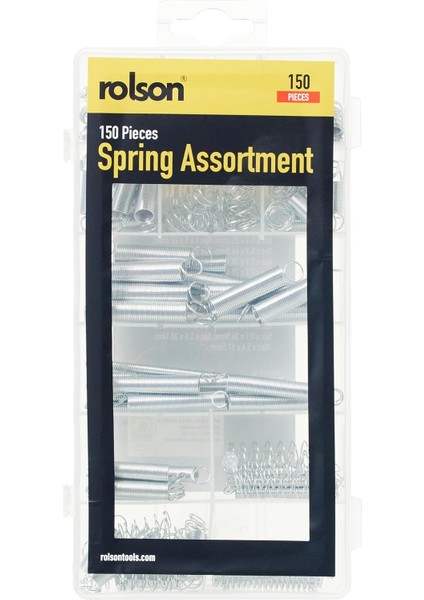 61298 150 Pc Spring Assortment,silver