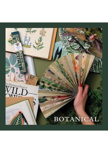 Kitap Şeklinde Yelpaze Botanical fiyatları