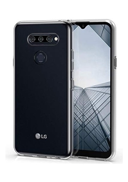 Lg K50S Için Kılıf Transparent Soft Beyaz [K50S ile Uyumlu Kılıf - Beyaz] modelleri