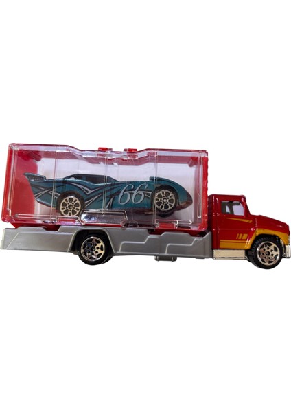 Metal Araba Taşıyan Mini Tır