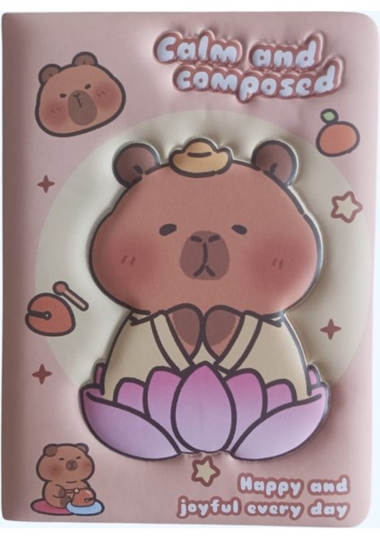 Pofuduk Kapaklı Capybara Defter – Günlük, Not ve Hediye Için fiyatları