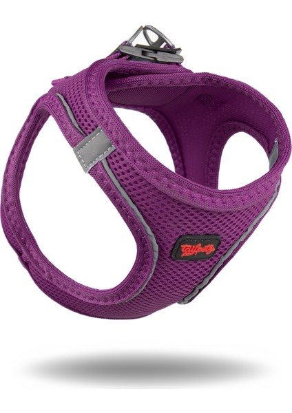 Air-Mesh Harness Köpek Göğüs Tasması Large Mor