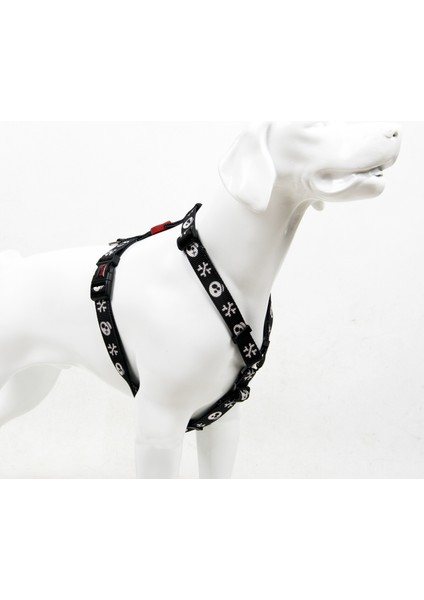 Boo H-tipi Göğüs Tasması Ayarlanabilir, Konforlu Ve Dayanıklı Desenli Köpek Tasması
