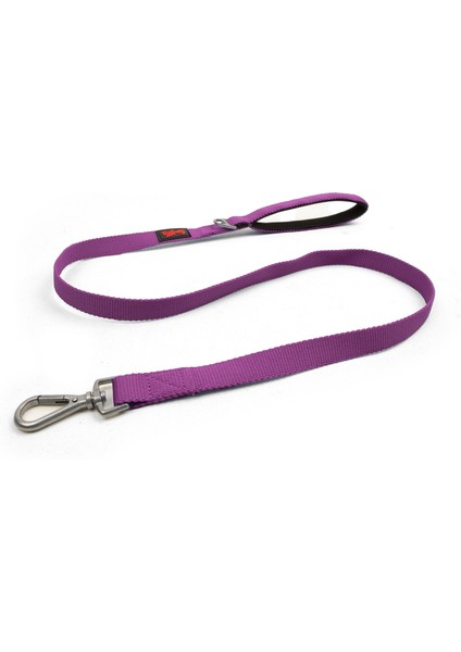 Kedi Köpek Sevk & Gezdirme Kayışı Mor 130x2cm