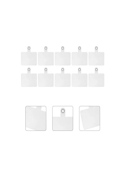 Aksesuar Şeffaf Telefon Boyun Askı Aparatı Askılı Telefon Kılıfı Aparatı Telefon Askısı Aparatı 5 Adet ile Uyumlu modelleri